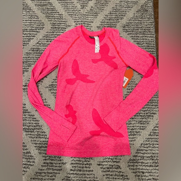 NWT Oiselle Flyte “Saturday” Activewear Long Sleeve Top - Picture 2 of 11